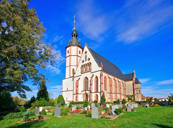 Kościół miasto Penig — Zdjęcie stockowe