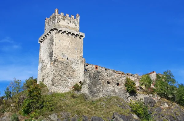 Weitenegg nära donau slottsruin — Stockfoto