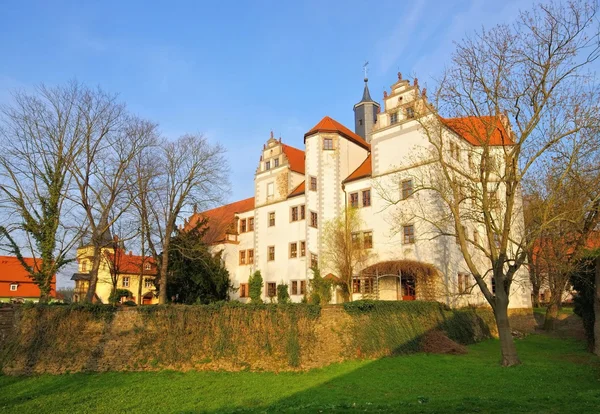 Antiguo castillo de Podelwitz — Foto de Stock