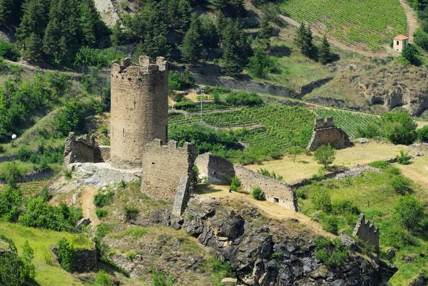 Villeneuve Castello di Chatel-Argent — Stok fotoğraf