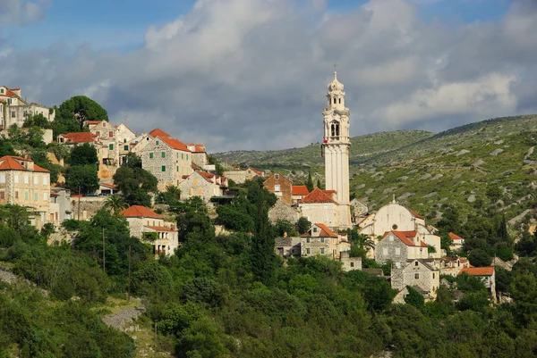 Старі будинки в Lozisca — стокове фото