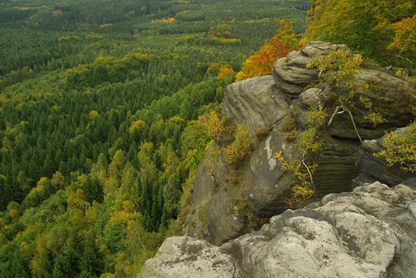 Beautiful Zschirnstein view — Stock Photo, Image