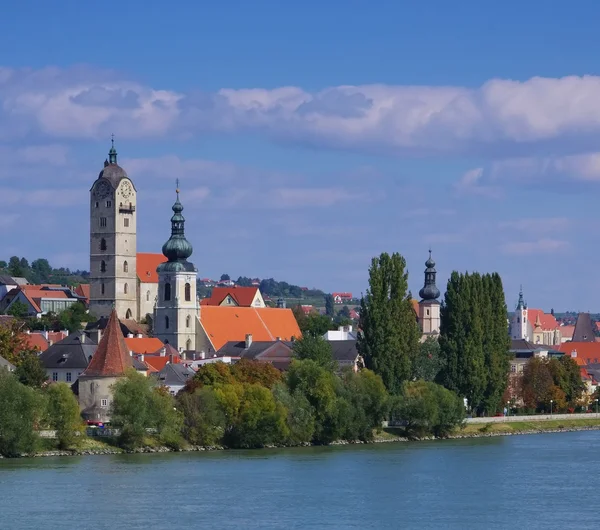 Krems and Stein on Danube — Stock Photo, Image