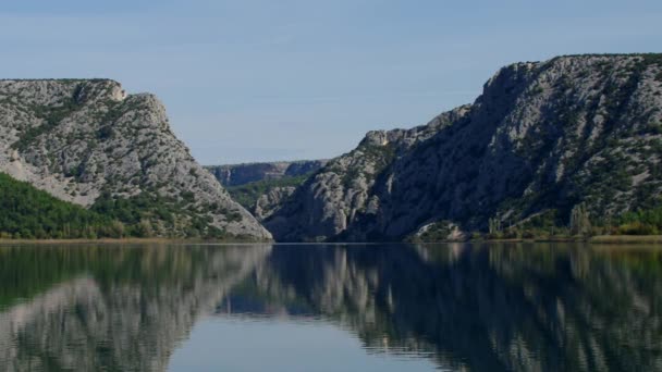 Lago Visovac — Vídeo de Stock