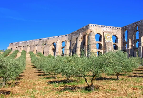 Portugal, Elvas, Aqueduct — Stock Photo, Image