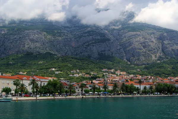 Paesaggio montano, Makarska, croazia — Foto Stock
