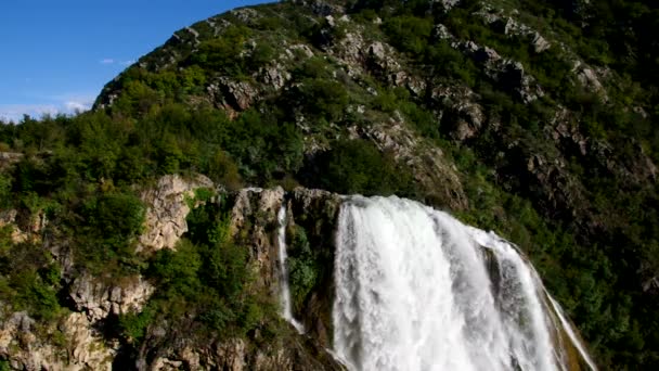 Крицкий водопад — стоковое видео