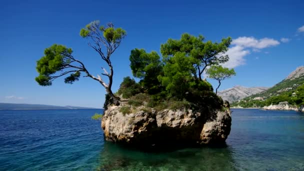 Playa de Brela — Vídeo de stock