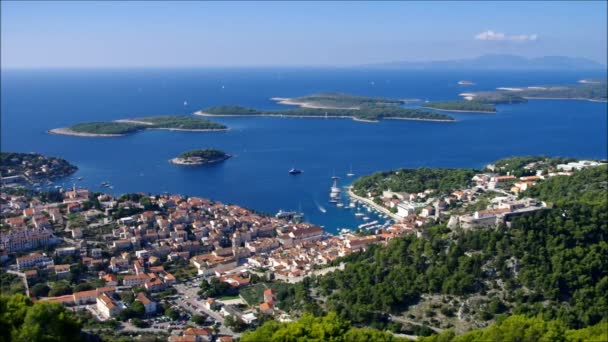 Hvar. — Vídeo de Stock