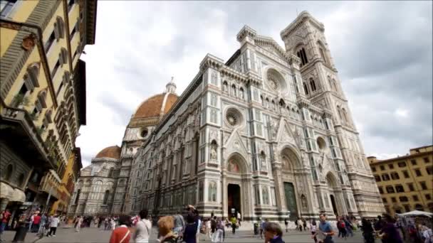 Catedral de Florencia — Vídeos de Stock