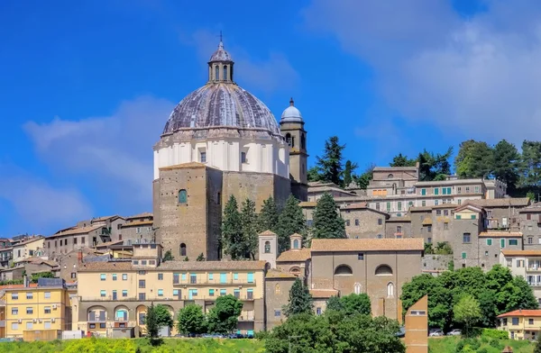 Old Montefiascone cathedral — Stock Photo, Image