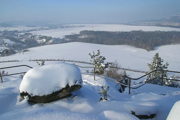 Beautiful view in winter — Stock Photo, Image