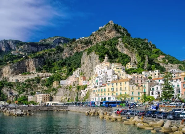 Costa del mar de Amalfi —  Fotos de Stock