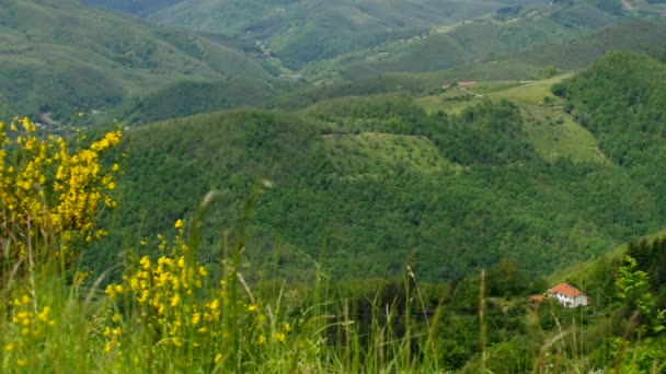 利古里亚亚平宁山脉 — 图库视频影像