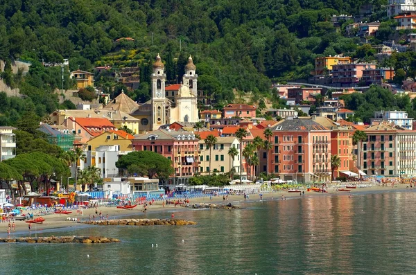 Laigueglia sea coast — Stock Photo, Image