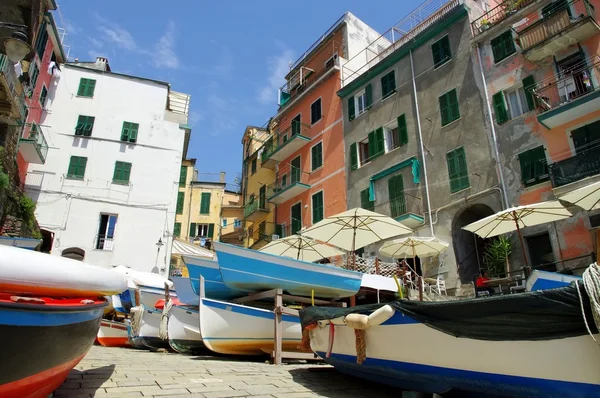 Cinque Terre Riomaggiore — Foto de Stock