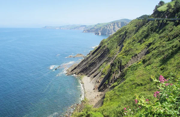 Costa Vasca bij Deba — Stockfoto