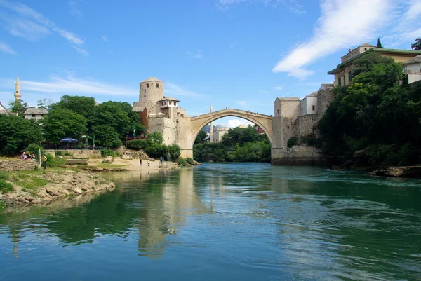 Ciudad de Mostar en Bosnia — Foto de Stock