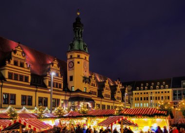 Leipzig Noel pazarı 
