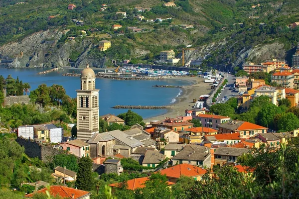 Levanto stad i Italien — Stockfoto