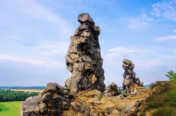 Teufelsmauer in Deutschland — Stockfoto