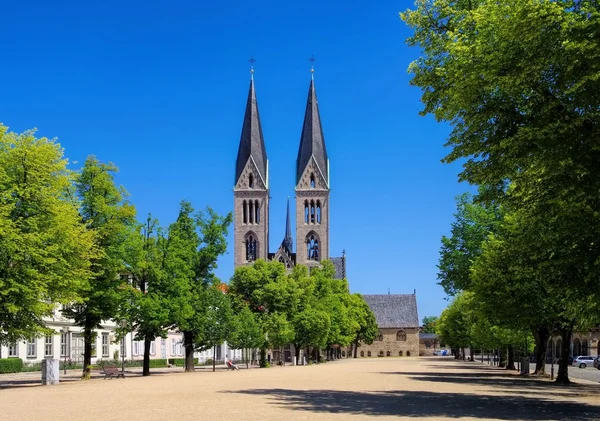 Katedra w Halberstadt — Zdjęcie stockowe