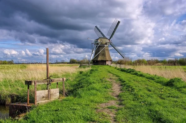 Windmill Wedelfeld — Stock Photo, Image