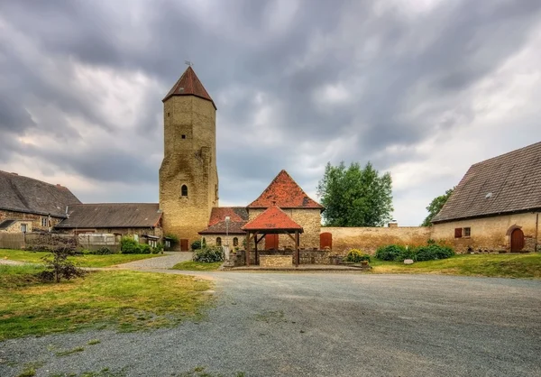 Castello di Freckleben — Foto Stock