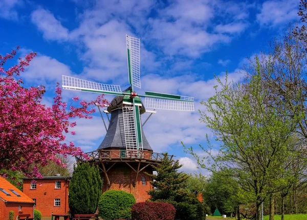 Windmill Leezdorf — Stock Photo, Image