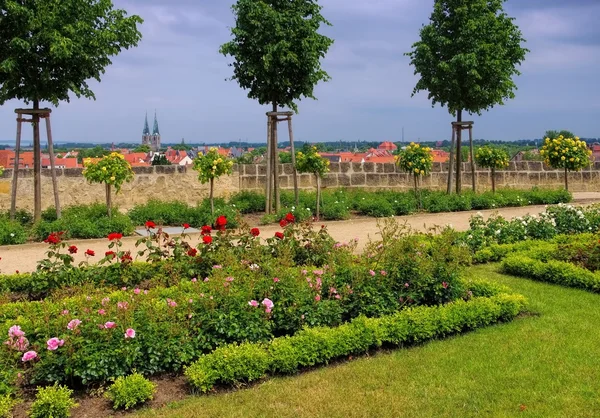 Quedlinburg palace garden — Stock Fotó