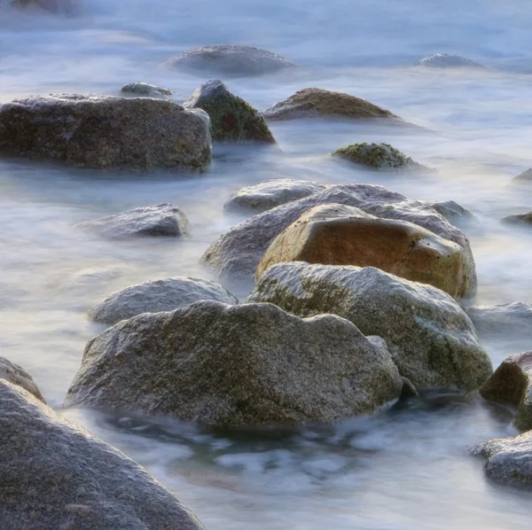 Rocks in surf — Stock Photo, Image
