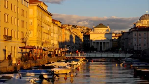 Trieste. — Stok video