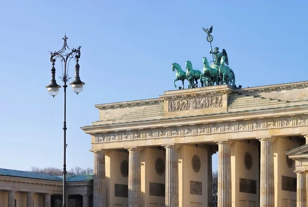 Berlin Puerta de Brandemburgo — Foto de Stock