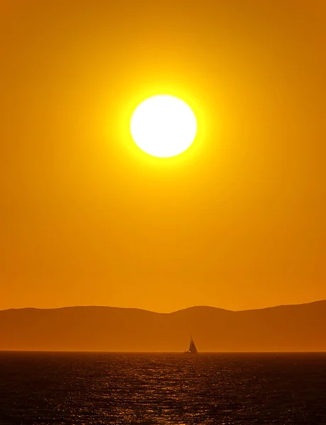 Ein schöner Sonnenuntergang — Stockfoto