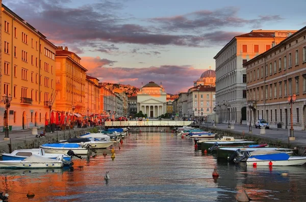Trieste em Itália — Fotografia de Stock