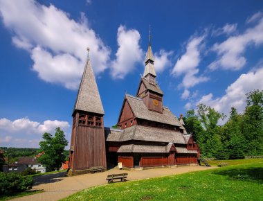 Goslar stave church  clipart