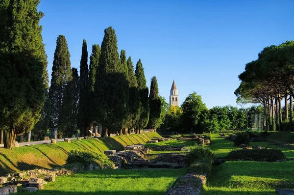 Aquileia römisches Forum — Stockfoto