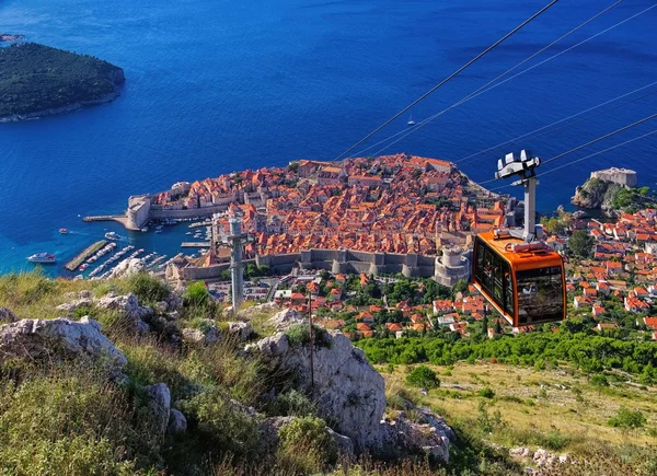 El teleférico de Dubrovnik —  Fotos de Stock