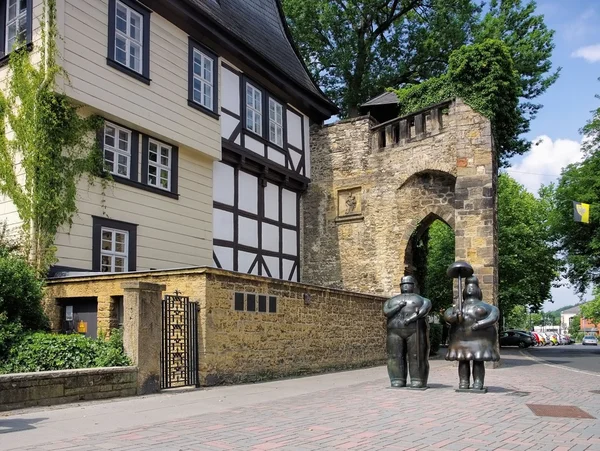 Goslar Statuen — Fotografie, imagine de stoc