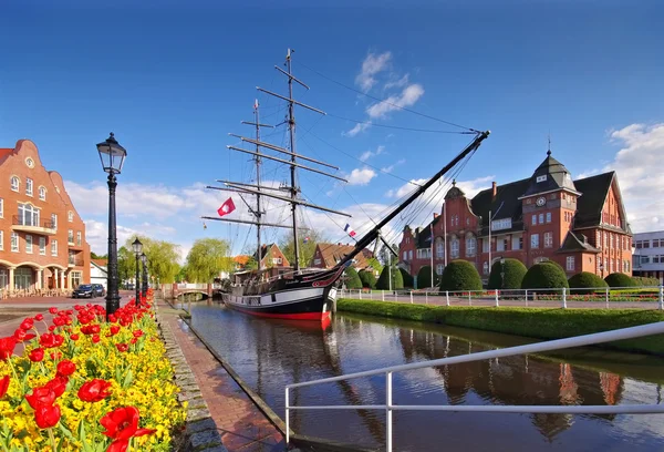 A cidade Papenburg — Fotografia de Stock
