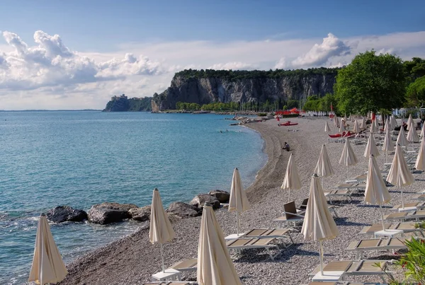 Sistiana beach Trieste — Stok fotoğraf