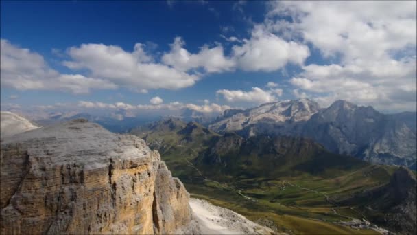 Góry Marmolada — Wideo stockowe