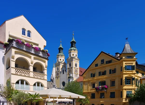 Brixen - Bressanone in Skiparadies — Stockfoto