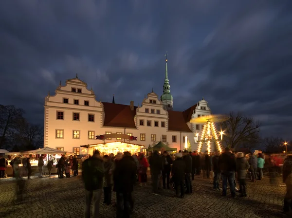 Mercado de Natal Doberlug-Kirchhain — Fotografia de Stock
