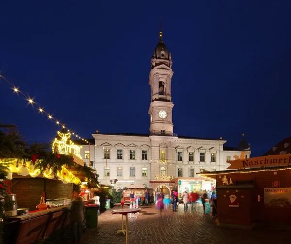 Grossenhain Noel pazarı — Stok fotoğraf