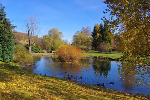 Jonsdorf Park in autunno — Foto Stock