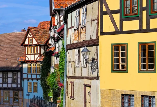 Starého města Quedlinburg — Stock fotografie
