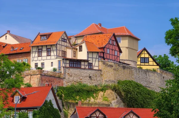 Quedlinburg, Muenzenberg — Stockfoto