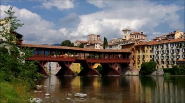 Bassano del Grappa Ponte Vecchio, Kuzey İtalya