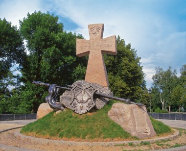 poltava, Ukrayna, Ukrayna Kazaklar Anıtı